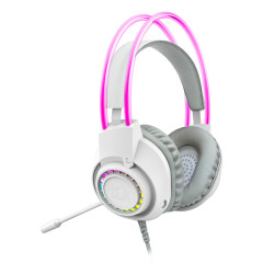 HEADSET GAMER REDRAGON SCREAM BRANCO