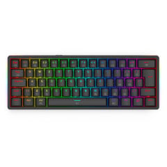 TECLADO MECANICO GAMER AKALI PRETO RGB SWITCH MARROM K642-RGB (PT-BROWN)