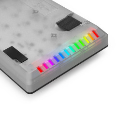 TECLADO MECANICO GAMER AKALI PRETO RGB SWITCH MARROM K642-RGB (PT-BROWN)