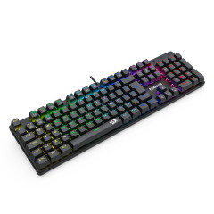 TECLADO MECANICO GAMER REDRAGON SINDRI RAINBOW PRETO