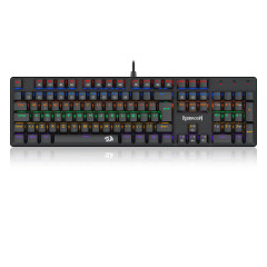 TECLADO MECANICO VALHEIM RAINBOW PRETO SWITCH MARROM