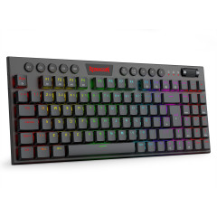 TECLADO MECANICO REDRAGON YI PRO PRETO SWITCH MARROM S/F