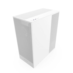 GABINETE GAMER NZXT H7 FLOW BRANCO  MODELO CM-H72FW-01
