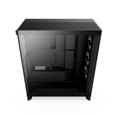 GABINETE GAMER NZXT H7 FLOW RGB PRETO MODELO CM-H72FB-R1