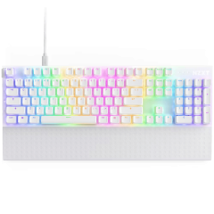 TECLADO OPTICO GAMER NZXT FUNCTION 2 BRANCO US