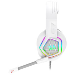 HEADSET GAMER REDRAGON MEDEA RGB BRANCO