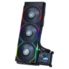 WATER COOLER HYDROSHIFT LCD 360TL PRETO COM ARGB E DISPLAY