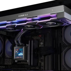 WATER COOLER HYDROSHIFT LCD 360TL PRETO COM ARGB E DISPLAY