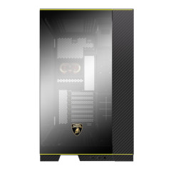 GABINETE O11D EVO RGB AUTOMOBILI LAMBORGHINI EDITION PRETO