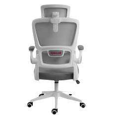 CADEIRA OFFICE HELA CINZA/BRANCO C214-W