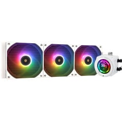WATER COOLER THERMALRIGHT CORE VISION 360 BRANCO ARGB 3 FAN