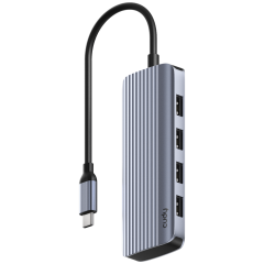 HUB USB-C 6 IN 1 CUDY MODELO UH500