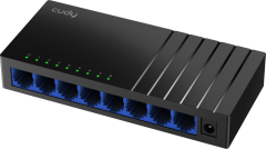 SWITCH CUDY 8 PORTA PRETO MODELO GS108D