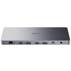 DOCK STATION CUDY DUAL 4K 10 GBPS USB-C MODELO CS700