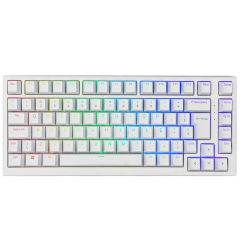 TECLADO AKKO MG75 ABNT2 BRANCO SWITCH SILVER V3 PRO