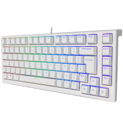 TECLADO AKKO MG75 ABNT2 BRANCO SWITCH SILVER V3 PRO