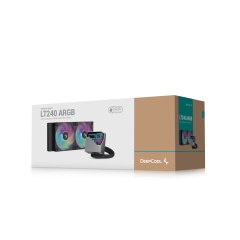 WATER COOLER DEEPCOOL ANTI-LEAK ARGB LT240 PRETO