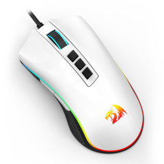 MOUSE GAMER COBRA V2 CYPHER RGB BRANCO
