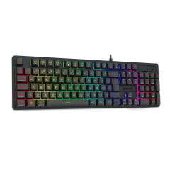 TECLADO MEMBRANA GAMER REDRAGON NETHERBANE RGB PRETO