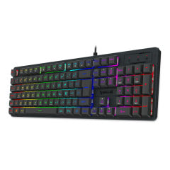 TECLADO MEMBRANA GAMER REDRAGON NETHERBANE RGB PRETO