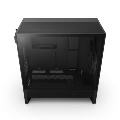 GABINETE GAMER H5 FLOW SEM FONTE NZXT PRETO