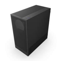 GABINETE GAMER H5 FLOW SEM FONTE NZXT PRETO