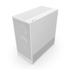 GABINETE GAMER H5 FLOW RGB SEM FONTE NZXT BRANCO