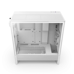 GABINETE GAMER H5 FLOW SEM FONTE NZXT BRANCO