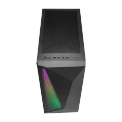 GABINETE FSP CMT195 PRETO COM 4 FAN