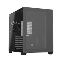 GABINETE FSP CMT380 PRETO COM 3 FAN