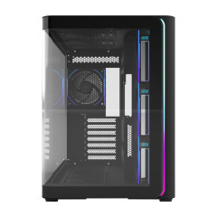GABINETE FSP M580 PLUS  PRETO COM 4 FAN