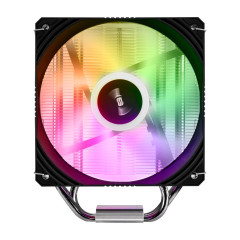 COOLER FSP NE5 ARGB BLACK COM 1 FAN PRETO