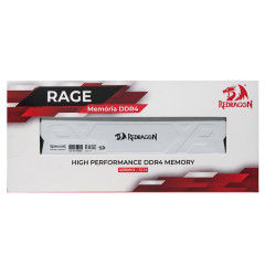 MEMORIA DDR4 REDRAGON RAGE BRANCO 3200MHZ/CL16 16GB
