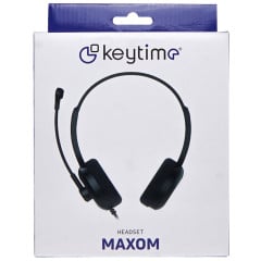 HEADSET GAMER KEYTIME MAXOM PRETO MODELO KYT00025
