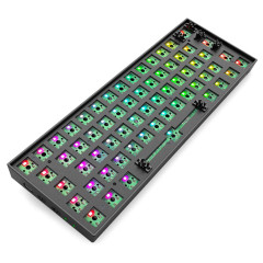 BASE PARA TECLADO MECANICO GAMER DRACONIC PRO-BAREBONE EDITION PRETO RGB