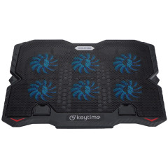 SUPORTE PARA NOTEBOOK COOLSTAND 6 MARCA KEYTIME PRETO COM 6 FAN KYT00022