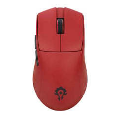 MOUSE GAMER REDRAGON KING PRO HORDA DO WORLD OF WARCRAFT VERMELHO S/F