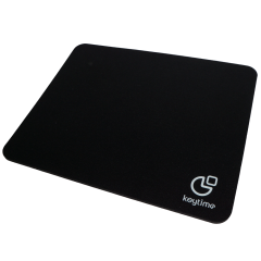 MOUSEPAD KEYTIME 220X178X4MM PRETO KYT00016