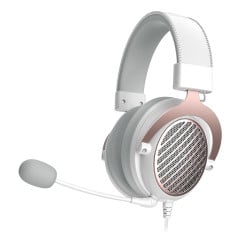 HEADSET GAMER LUNA BRANCO