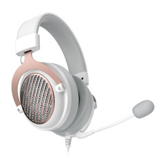HEADSET GAMER LUNA BRANCO
