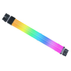 CABO EXTENSOR STRIMER WIRELESS RGB GPU 2X8-PIN BLACK PW8-1W BLACK