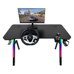 MESA GAMER KALKAN RGB ILLUMI MODELO KLK00030
