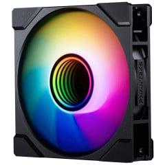 FAN 120MM PHANTEKS M25-120 G2 PRETO REVERSED RGB PH-F120M25R_G2_DBK01