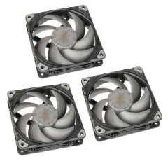 KIT COM 3 FAN CINZA PHANTEKS PH-F120T30_BG_3P
