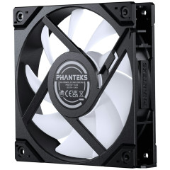KIT COM 3 FAN PRETO PHANTEKS M25-120 G2 REVERSED RGB PH-F120M25R_G2_DBK01_3P