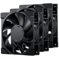 KIT COM 3 FAN PRETO PHANTEKS M25-120 G2 REGULAR PH-F120M25_G2_BBK01_3P