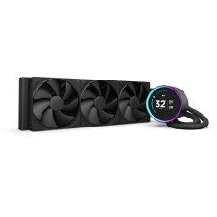 WATER COOLER NZXT KRAKEN ELITE 360COM 3 FANS PRETO RL-KN36E-B2