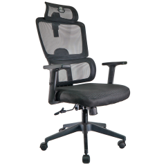 CADEIRA KEYTIME ERGOFLEX 3D PRETO