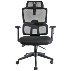 CADEIRA KEYTIME ERGOFLEX 3D PRETO