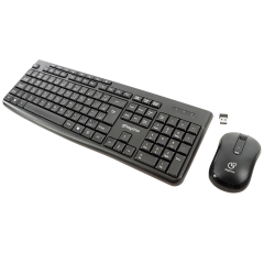 COMBO KEYTIME TECLADO + MOUSE SMATHINK PRETO KYT00014